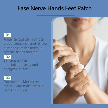 🌿🦶 SOUTH MOON EASE NERVE HANDS & FEET PATCH 🖐️🌿 ( BUY 1 GET 1 FREE )