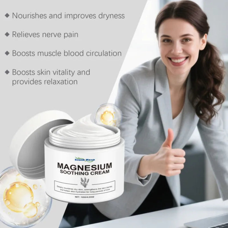 🌿💆‍♂️ SOUTH MOON MAGNESIUM SOOTHING CREAM 💆‍♀️🌿 ( BUY 1 GET 1 FREE )