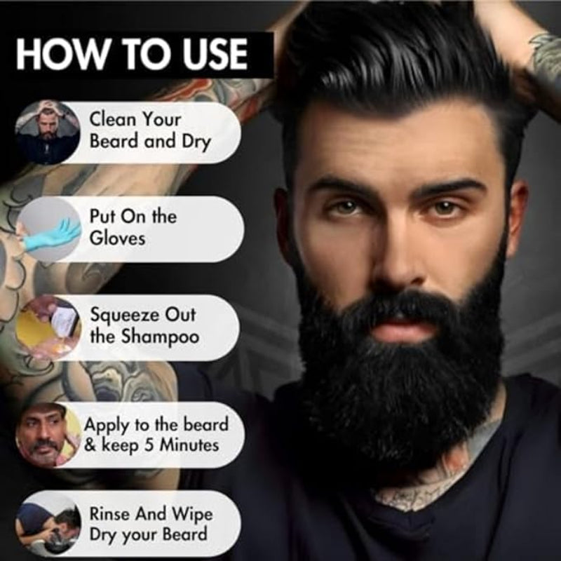 🖤✨ Sevich Beard Blackening Shampoo ✨🖤 ( BUY 1 GET 1 FREE )