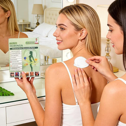 ✨ MORINGA X BERBERINE Advanced Nano Microneedle Body Balance Patch ✨ ( BUY 1 GET 1 FREE )