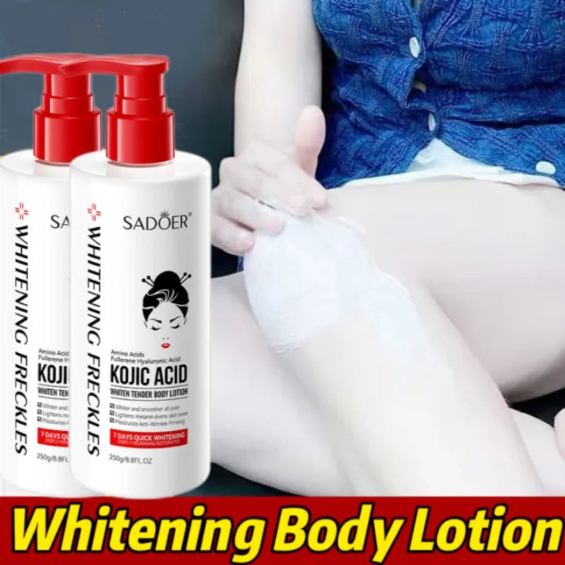 🌸 SADOER KOJIC ACID WHITENING BODY LOTION 🌸 ( BUY 1 GET 1 FREE )