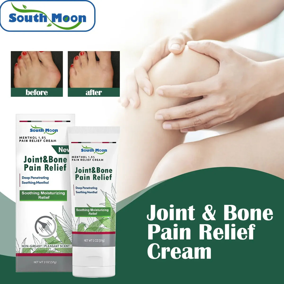 💪🦴 SOUTH MOON JOINT & BONE PAIN RELIEF CREAM ( BUY 1 GET 1 FREE )