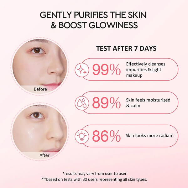 Glad2Glow Milk Amino Acid Gentle Cleanser ( BUY 1 GET 1 FREE )