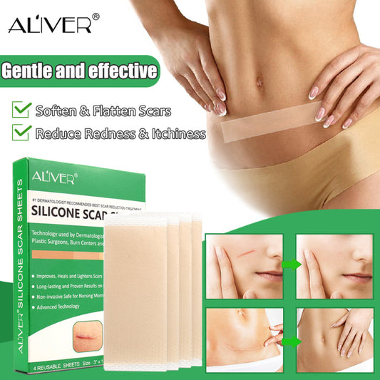 ✨ ALIVER Silicone Scar Sheet ✨ ( BUY 1 GET 1 FREE )