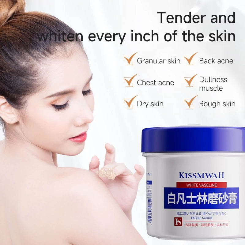 ✨ KISSMWAH White Vaseline Body Scrub ( BUY 1 GET 1 FRE )