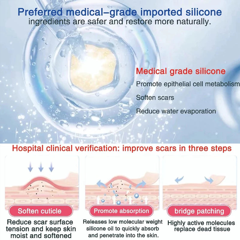 Medical Silicone🔥 scar patch ( BUY 1 GET 1 FREE )