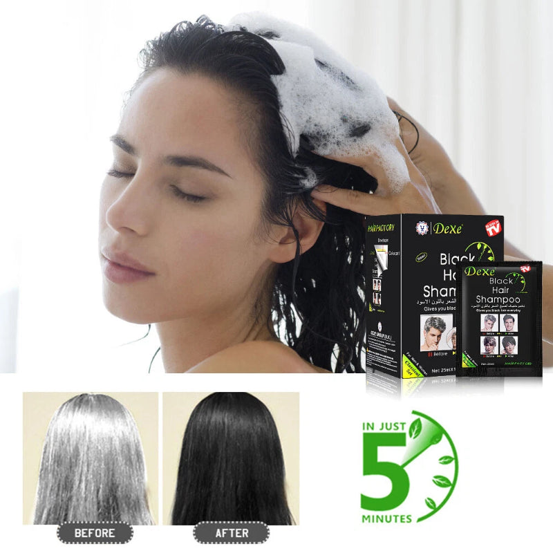 🌟 Dexe Black Hair Shampoo 🌟 ( BUY 1 GET 1 FREE )