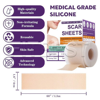 ✨ Scar Removal EFFECTIVE SHEET ✨ ( BUY 1 GET 1 FREE )