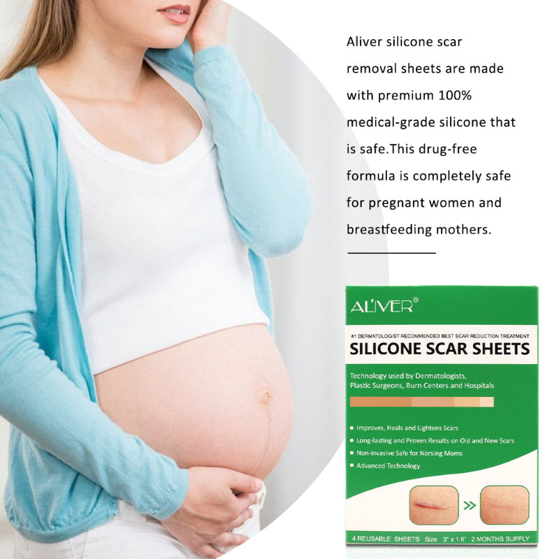 ✨ ALIVER Silicone Scar Sheet ✨ ( BUY 1 GET 1 FREE )