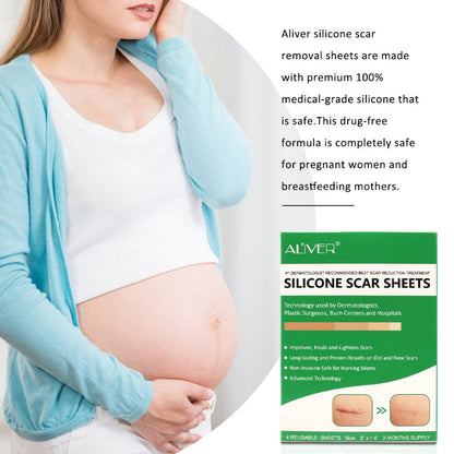 ✨ ALIVER Silicone Scar Sheet ✨ ( BUY 1 GET 1 FREE )