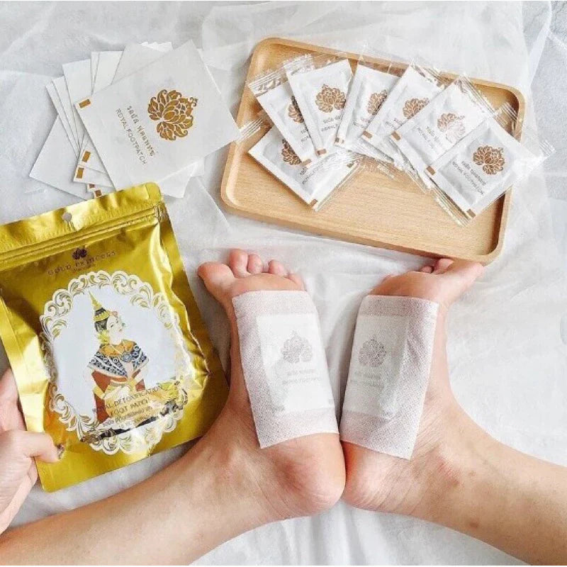 Thailand Golden Princess Foot Detox Patches (pack of 10)