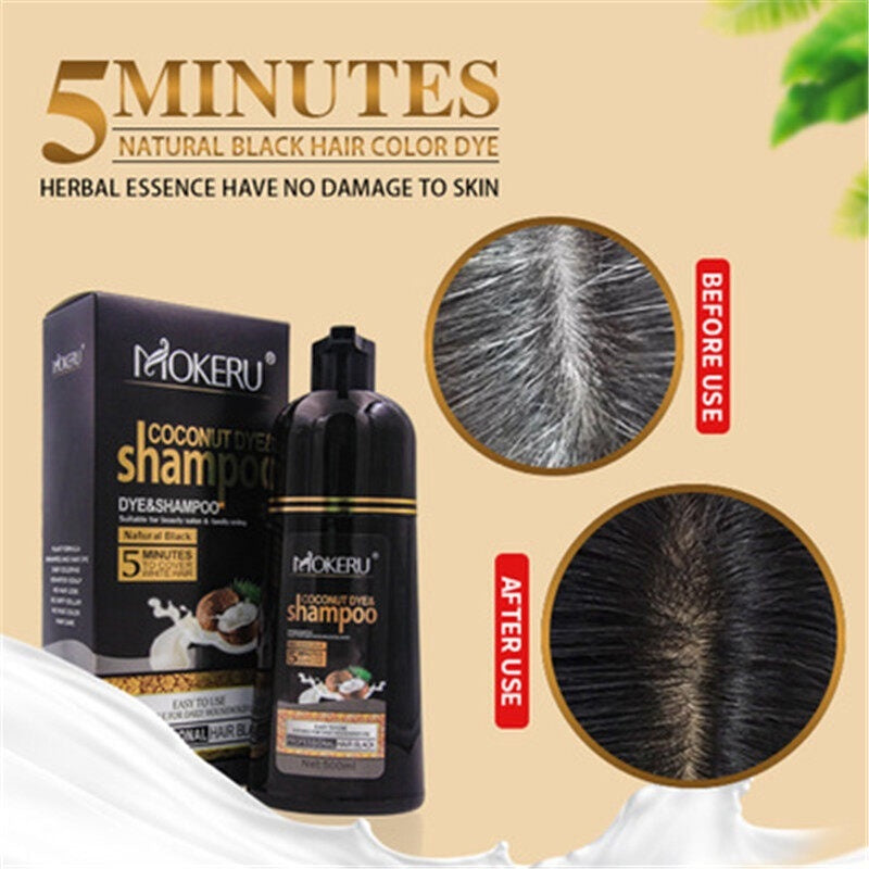 ✨ MOKERU  Coconut Dyes Shampoo ✨ ( BUY 1 GET 1 FREE )