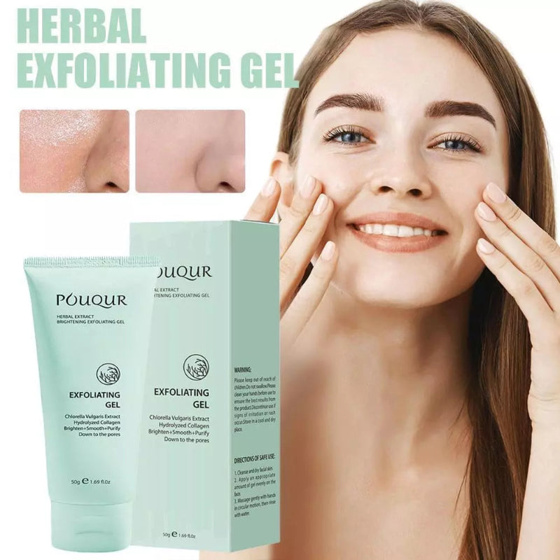 🌿✨ POUQUR HERBAL EXTRACT BRIGHTENING EXFOLIATING GEL ✨🌿 ( BUY 1 GET 1 FREE )